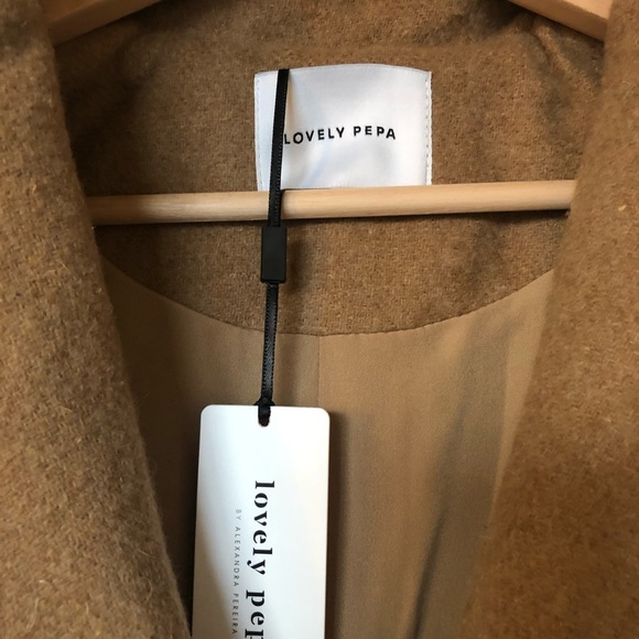 Camel Wool Coat - Picture 7 of 8